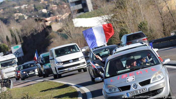 Frankreich | Proteste | Corona Politik 