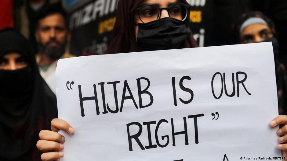 How is the hijab row threatening religious