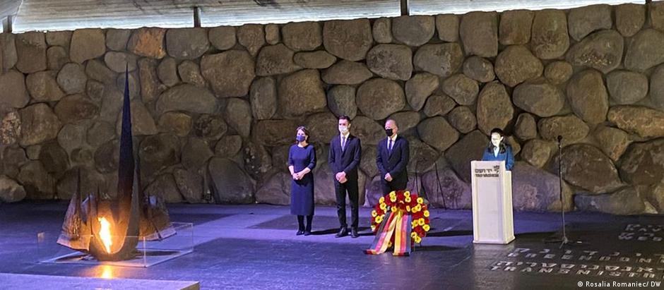 Ministra prestou homenagem às vítimas do Holocausto no memorial Yad Vashem 