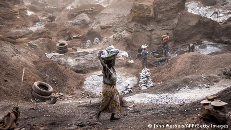 Кариерата за добив на гранит в Уагадугу