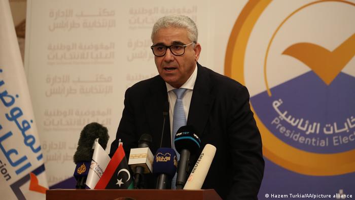 تم اختيار فتحي باشاغا رئيساً للوزراء من قبل مجلس النواب الليبي (أرشيف 18/11/2021)