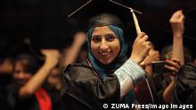 May 16, 2014 - San Diego, California, USA - May 16, 2014 San Diego, CA, USA Tasnim El Mezain changes her cap tassle from right to left in the final ceremonial ritual of graduation for the class of 2014 Friday morning at SDSU. Thousands of students said farewell to San Diego State University Friday, with three separate graduation ceremonies filing through Viejas Arena. Each name was called for both graduate and undergraduate students and brilliantly decorated caps added some color to the otherwise all black gowns of the graduating class of 2014. The morning ceremony was for the College of Health and Human Services, including everything from nursing to exercise and nutritional sciences.. Mandatory photo credit: Peggy Peattie/UT San Diego/ZUMA Press; Copyright U-T. PUBLICATIONxINxGERxSUIxAUTxONLY - ZUMAs44
May 16 2014 San Diego California USA May 16 2014 San Diego Approx USA El Changes her Cap Tassle from Right to left in The Final Ceremonial Ritual of Graduation for The Class of 2014 Friday Morning AT SDSU thousands of Students Said Farewell to San Diego State University Friday With Three separate Graduation Ceremonies filing Through Viejas Arena each Name what called for Both Graduate and UNDERGRADUATE Students and brilliantly decorated Caps added Some Color to The otherwise All Black gowns of The graduating Class of 2014 The Morning Ceremony what for The College of Health and Human Services including Everything from Nursing to EXERCISE and nutritional Sciences Mandatory Photo Credit Peggy Peattie UT San Diego Zuma Press Copyright U T PUBLICATIONxINxGERxSUIxAUTxONLY ZUMAs44
