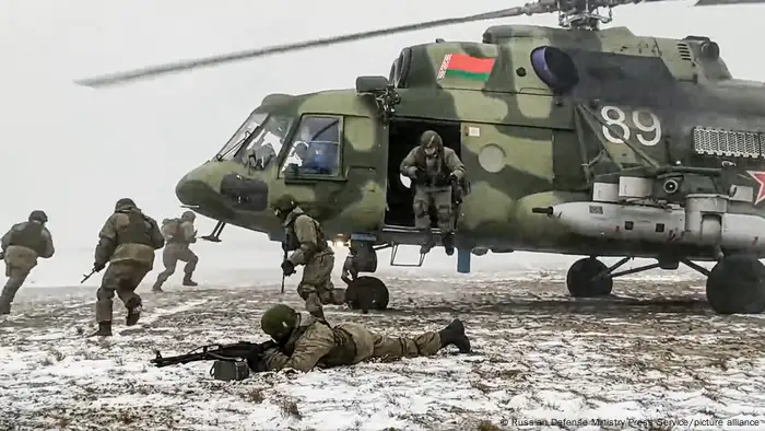 Ukrainekonflikt | Gemeinsame Militärübung Russland und Belarus 