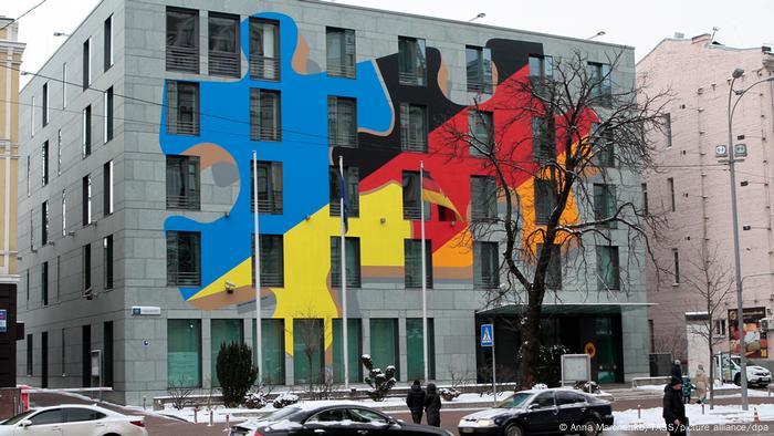 Embajada de Alemania en Kiev, capital de Ucrania