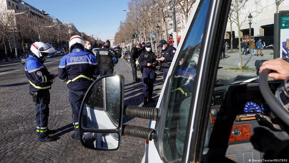 Frankreich | Paris | Convoy gegen Corona-Maßnahmen