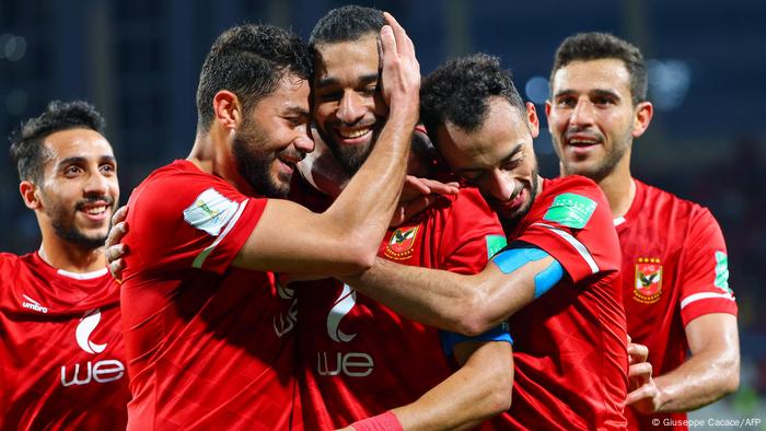 لاعبو الاهلي المصري مونديال الأندية 2022