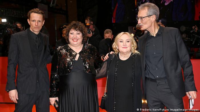 Filmin galası öncesinde: Alexander Scheer, Meltem Kaptan, Rabiye Kurnaz ve Bernhard Docke