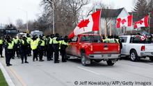 Canada: Police arrest 2 protest leaders