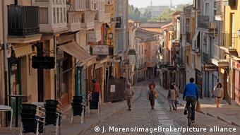 Παραδοσιακός δρόμος στην Καστίλλη-Λεόν