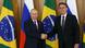 Foto de Jair Bolsonaro y Vladimir Putin en una imagen de archivo Foto de Jair Bolsonaro y Vladimir Putin en una imagen de archivo