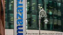 Logo of the Mazars Professional Services Firm in Dublin center. On Friday, 02 July 2021, in Dublin, Ireland. (Photo by Artur Widak/NurPhoto)
