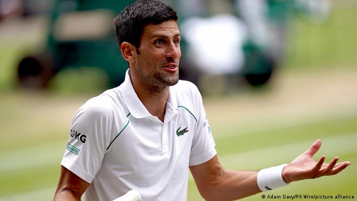Novak Djokovic en imagen de archivo