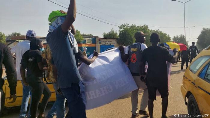 La manifestation organisée pour protester contre le massacre de Sandana a été réprimée par la police