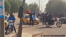 Demonstration in N'Djamena nach einem Massaker im Süden Tschads.