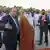 Bahrain's King Hamad bin Isa Al-Khalifa receives Israeli Prime Minister Naftali Bennett at Sakhir Palace