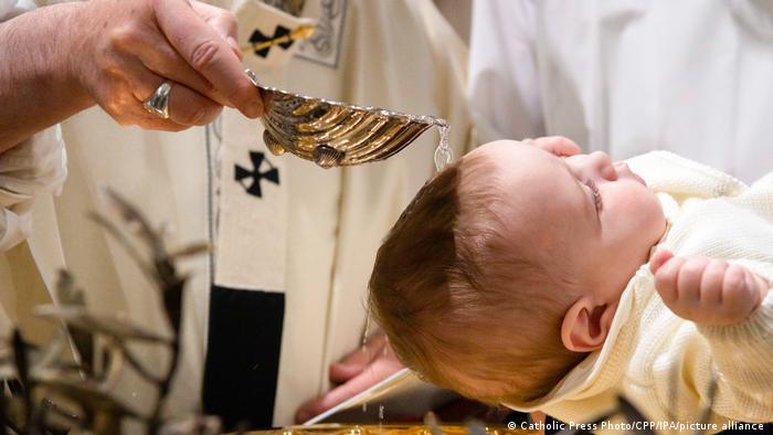 Catholic Baptism of a baby