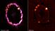 Círculo de gas alrededor de una supernova, captado por el telescopio Hubble Círculo de gas alrededor de una supernova, captado por el telescopio Hubble