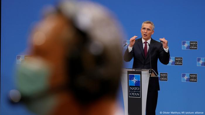 Belgien Brüssel | Pressekonferenz: Jens Stoltenberg