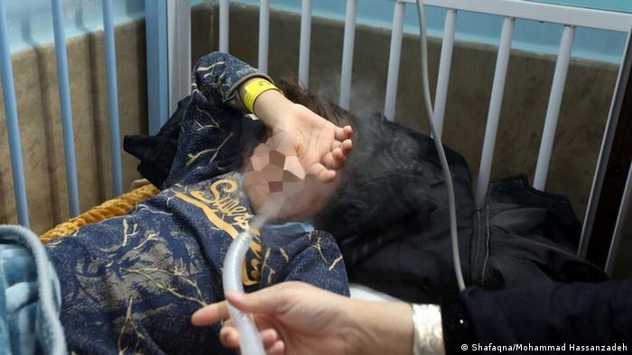 Iran Kinder, die an Omikron erkrankt sind