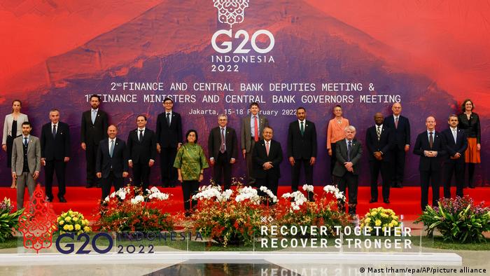 Indonesien Jakarta G20 Finanzminister Treffen