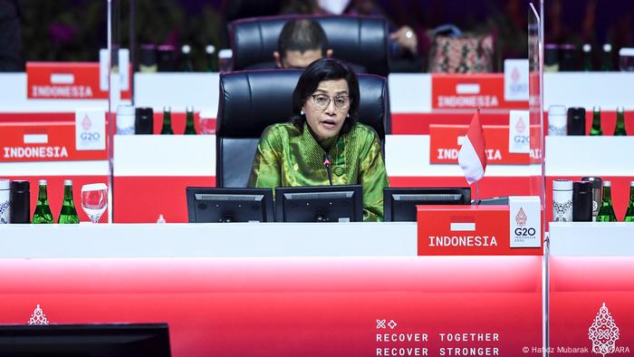 Indonesien Jakarta G20 Finanzminister Treffen | Sri Mulyani Indrawati Finanzministerin
