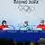 China Peking | Olympische Spiele 2022 | Pressekonferenz IOC Christophe Dubi, Thomas Bach und Mark Adams 