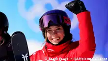 Peking Olympische Winterspiele | Frauen Freeski Halfpipe | Ailing Eileen GU aus China holt Gold
