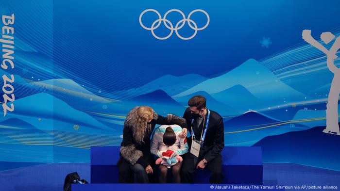 Peking Olympische Winterspiele | Eiskunstlauf | Kamila Valieva aus Russland