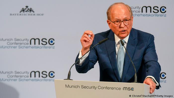 Vorsitzender der Münchner Sicherheitskonferenz (MSC) Wolfgang Ischinger