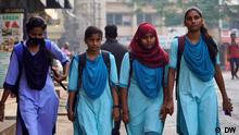 DW Still Beitrag Controversy over hijab at India's educational institutions 