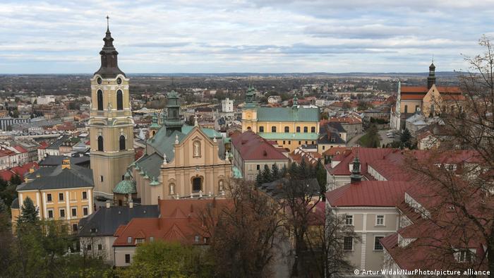 The town of Przemysl in southeastern Poland