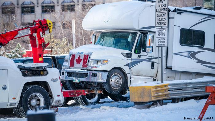 Kanada Ottawa | Truckerproteste | Räumung