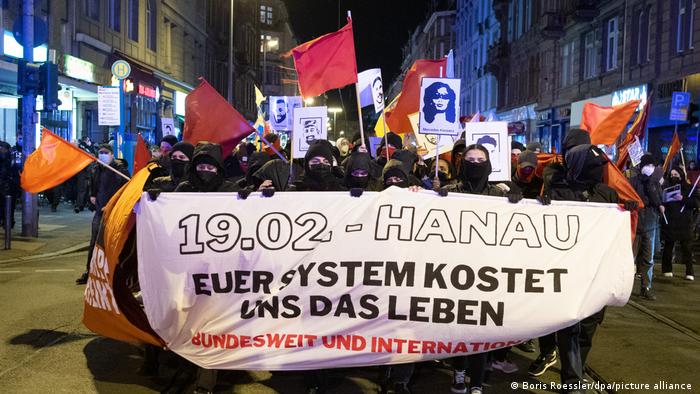 Frankfurt am Main | Demonstration vor Jahrestag der Anschläge von Hanau