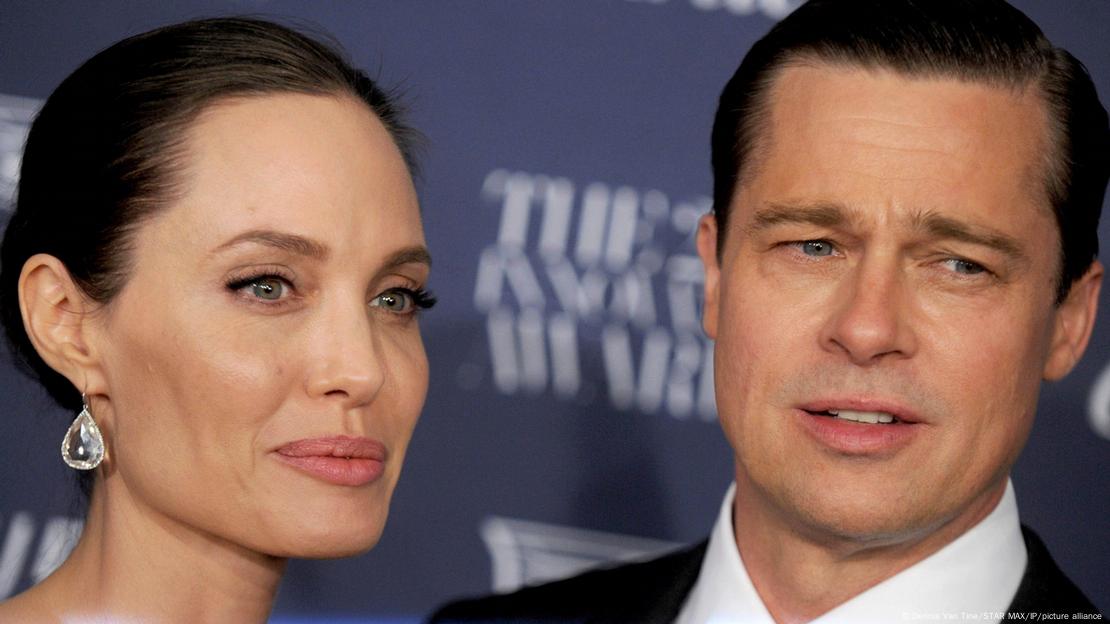 Angelina Jolie and Brad Pitt 