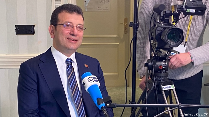 MSC Münchener Sicherheitskonferenz 2022 Interview Ekrem İmamoğlu