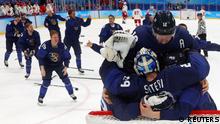 Finlandia gana el oro de hockey masculino, último título de Pekín 2022