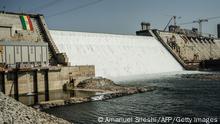 19.02.2022
This general view shows the site of the Grand Ethiopian Renaissance Dam (GERD) in Guba, Ethiopia, on February 19, 2022. - Ethiopia's massive hydro-electric dam project on a tributary of the Nile has raised regional tensions notably with Egypt, which depends on the huge river for 97 percent of its water supply.
Government officials said the dam would begin producing electricity on Sunday, more than a decade since work first started. (Photo by Amanuel SILESHI / AFP) (Photo by AMANUEL SILESHI/AFP via Getty Images)