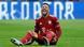 Corentin Tolisso cries out in frustration while sat on the floor during a bayern Munich game Corentin Tolisso cries out in frustration while sat on the floor during a bayern Munich game