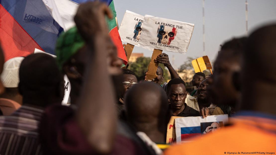 Burkina Faso | Manifestation en soutien à la junte militaire