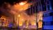 Apartment engulfed in flames Apartment engulfed in flames