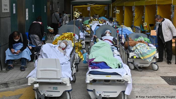Hongkong | Überfüllte Krankenhäuser aufgrund von Corona