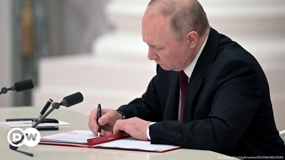 Putin erkennt Separatisten-Gebiete in der Ostukraine an