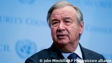 Генеральный секретарь ООН опроверг утверждения Путина о геноциде в Донбассе