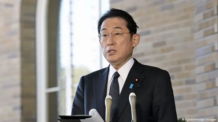 日本首相岸田文雄在2月27日晚上表示將對俄羅斯進行金融制裁