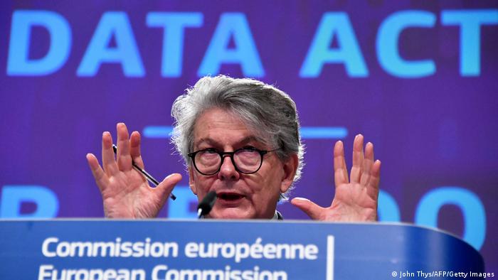 EU Data Act | Pressekonferenz | Thierry Breton | Brüssel, Belgien