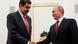 Os presidentes Vladimir Putin e Nicolás Maduro