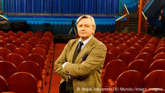 Sergei Loznitsa im Kinosaal.