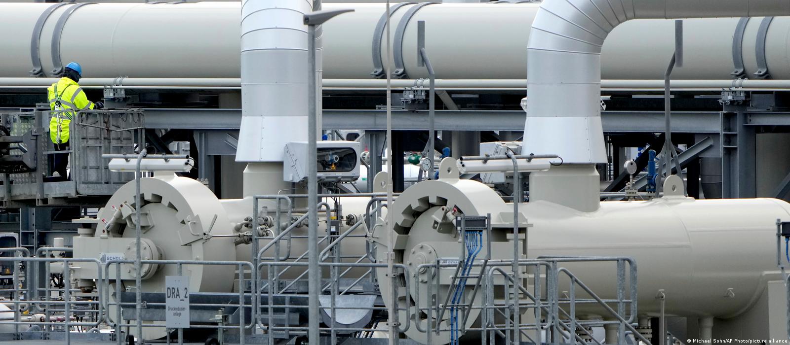 Empresa do gasoduto Nord Stream 2 estaria à beira de falir – DW – 01/03/2022, image size:1600x700