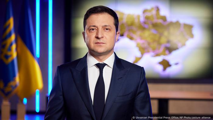 Fernsehansprache von Präsident Wolodymyr Selenskyj Fernsehansprache von Präsident Wolodymyr Selenskyj