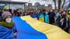 Митинг солидарности с Украиной у здания бундестага в феврале 2022 года Митинг солидарности с Украиной у здания бундестага в феврале 2022 года